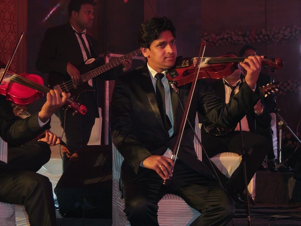 male violin players Famagusta Cyprus